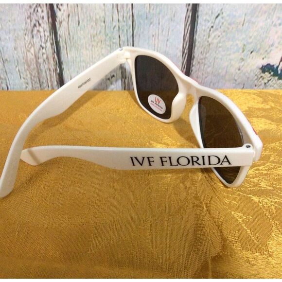 NWT IVF Pride Rainbow Sunglasses, White Multi 🍂🍁 - Picture 7 of 9